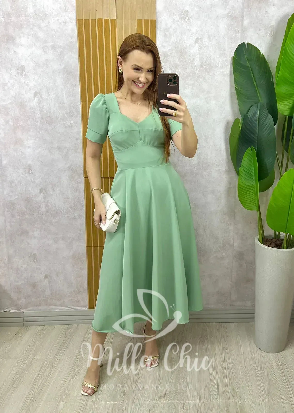 Vestido Fabíola – Verde