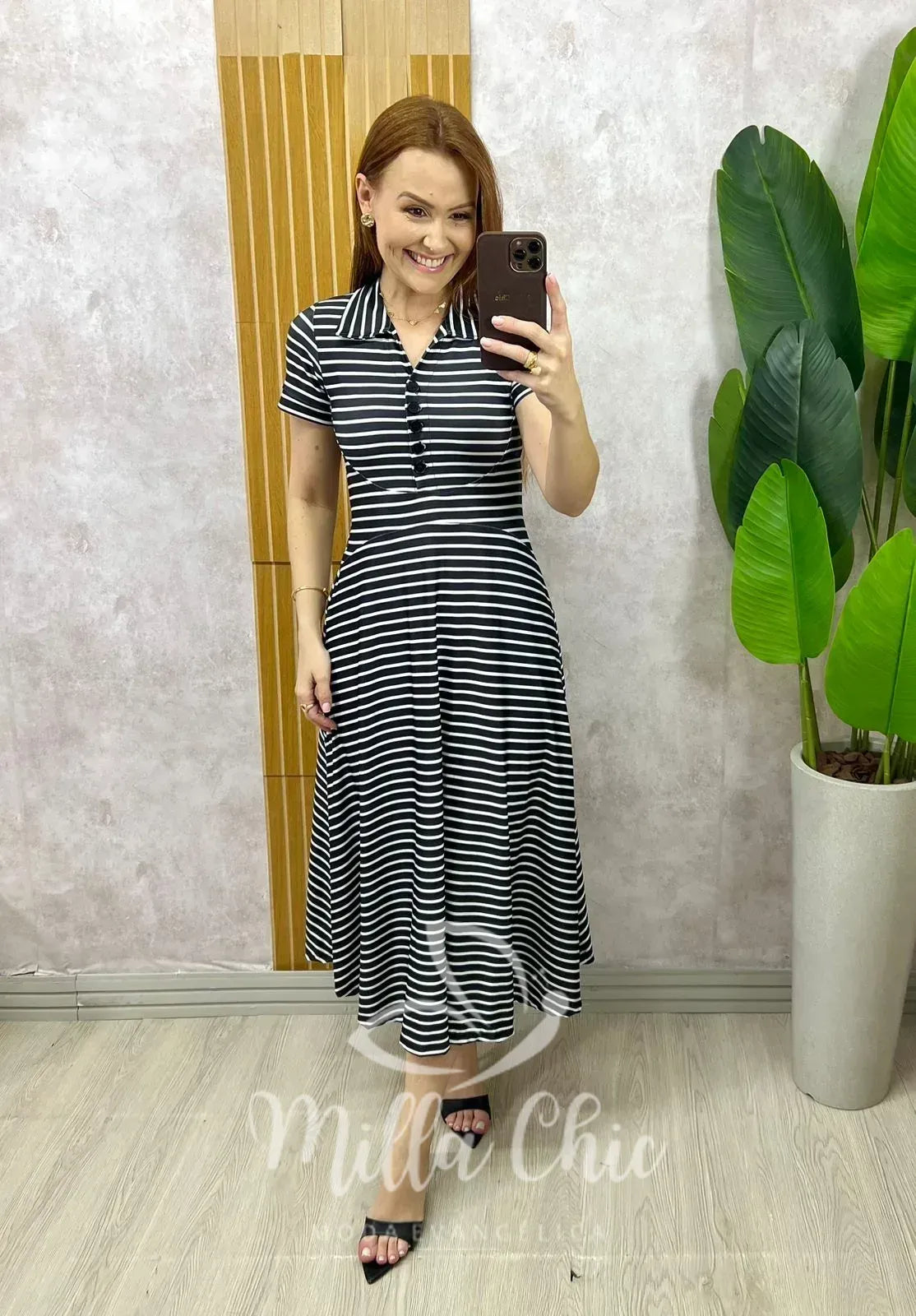 Vestido Valença – P&B