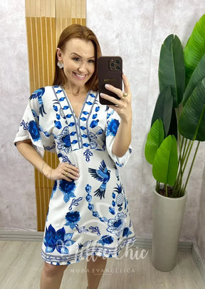 Vestido Sartori – Azul