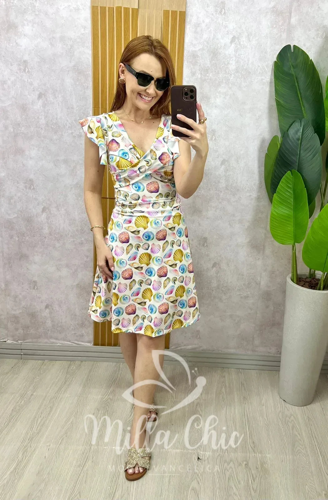 Conjunto Maiô e Short Saia – Modelo Edite Branco