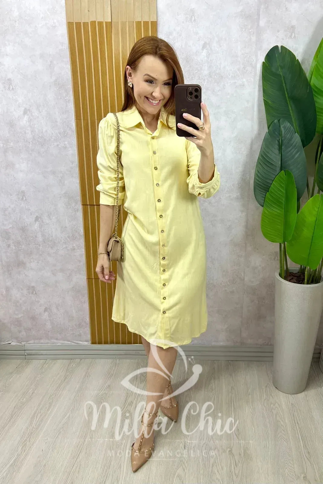 Chemise Gaby – Manteiga