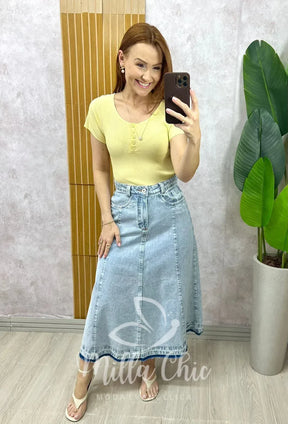 Saia Armênia Em Jeans
