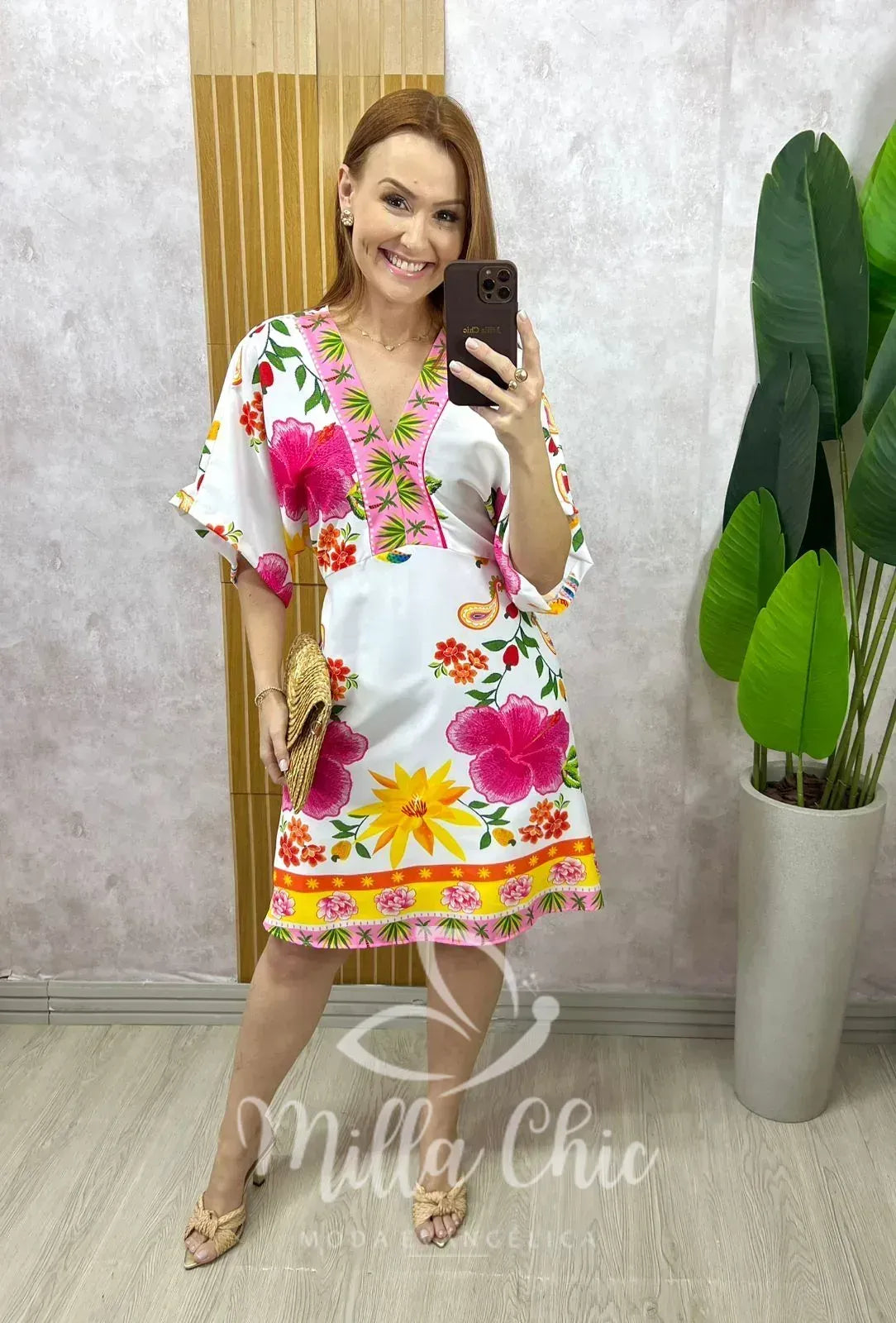 Vestido Sartori – Rosa